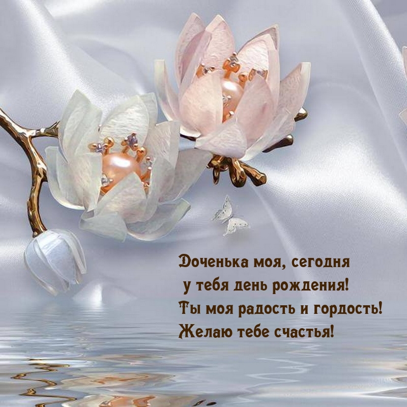 Доченька моя, сегодня у тебя день рождения! 
