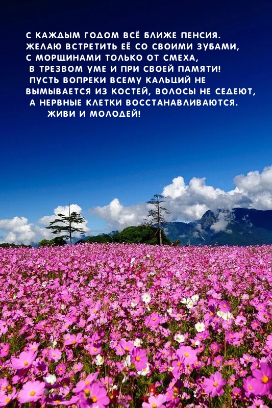 С каждым годом всё ближе пенсия. Желаю встретить её со своими зубами