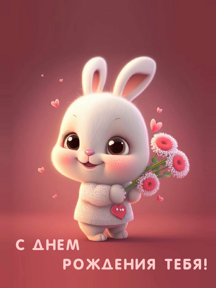 С днем рождения тебя!