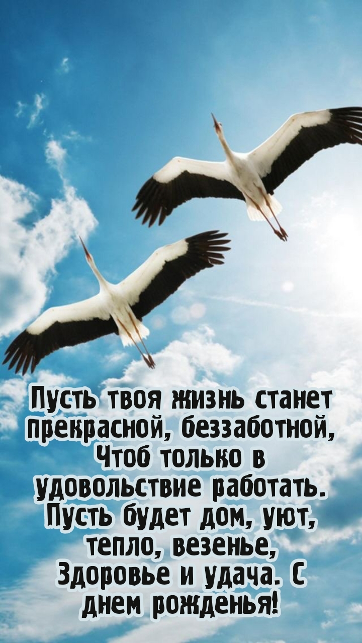 Пусть твоя жизнь станет прекрасной, беззаботной