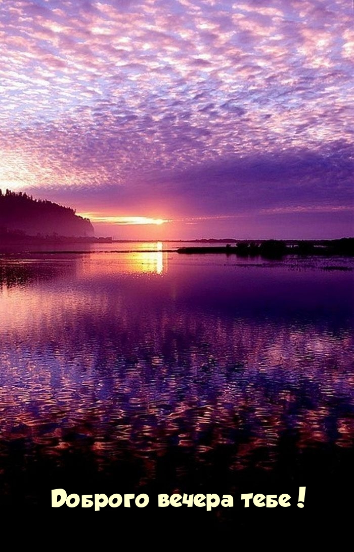 Доброго вечера тебе!