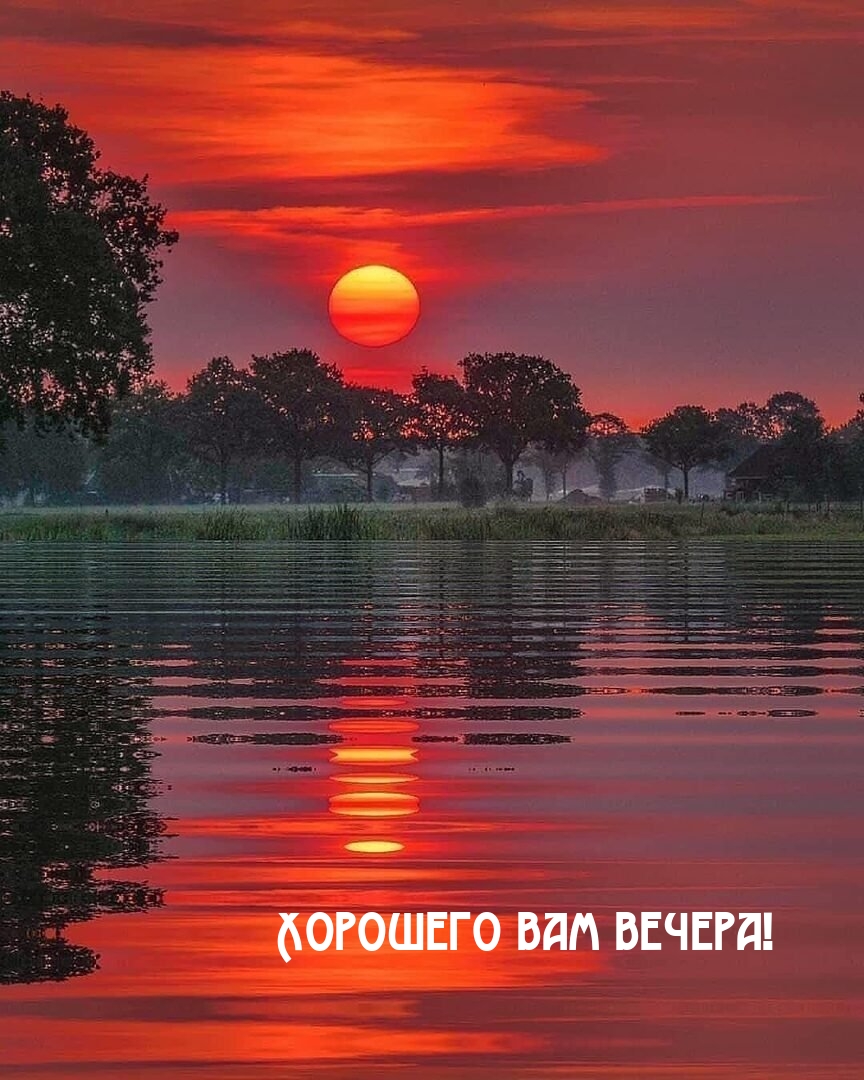 Хорошего вам вечера!