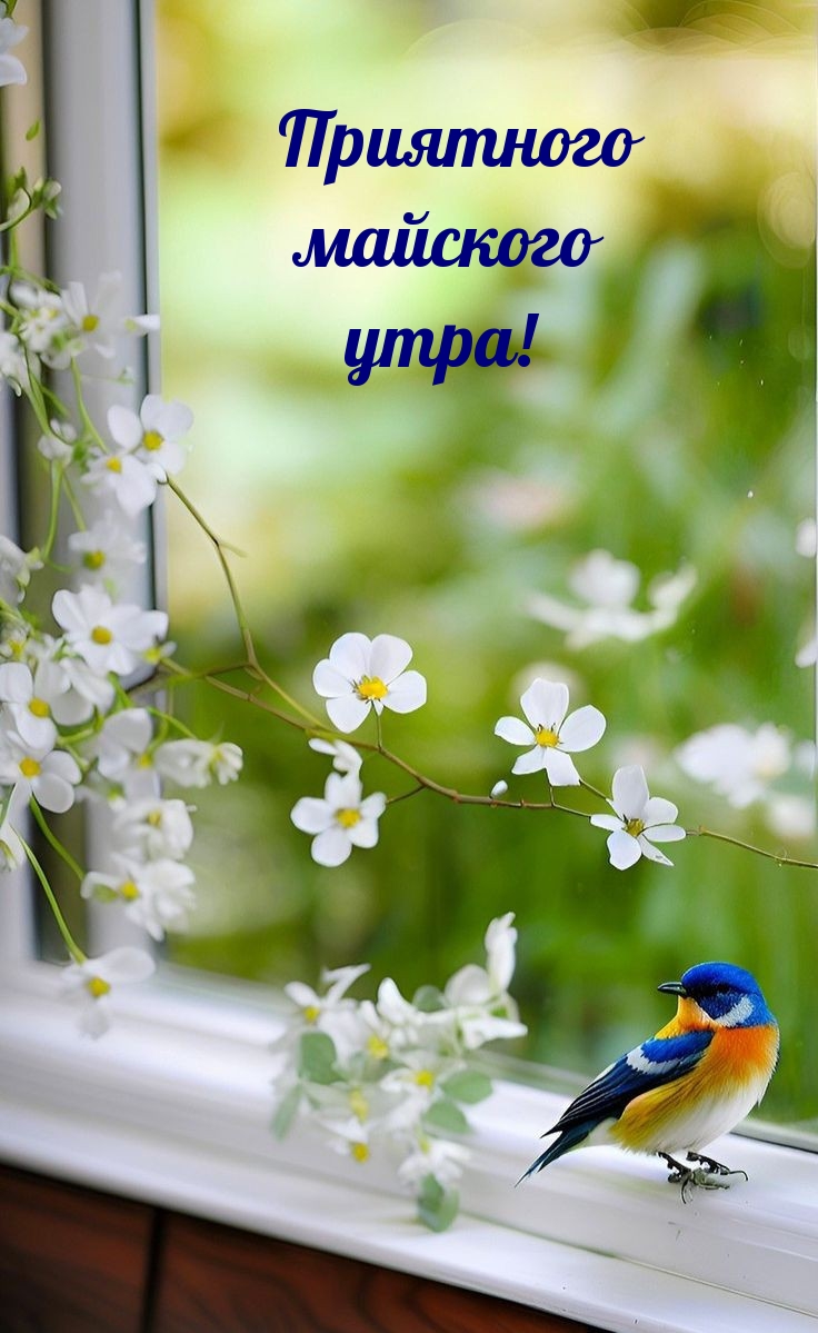 Приятного майского утра!