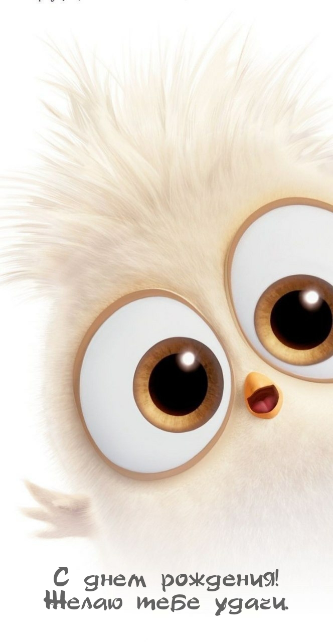 С днем рождения! Желаю тебе удачи.