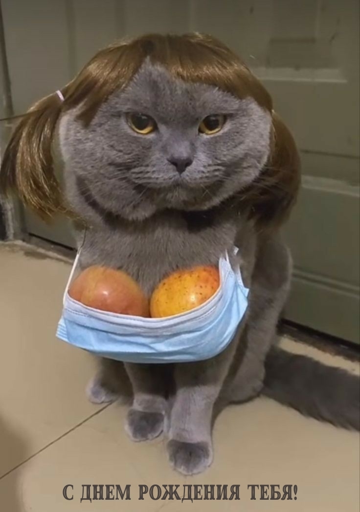 С днем рождения тебя!