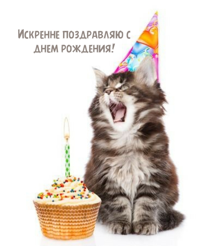 Искренне поздравляю с днем рождения!