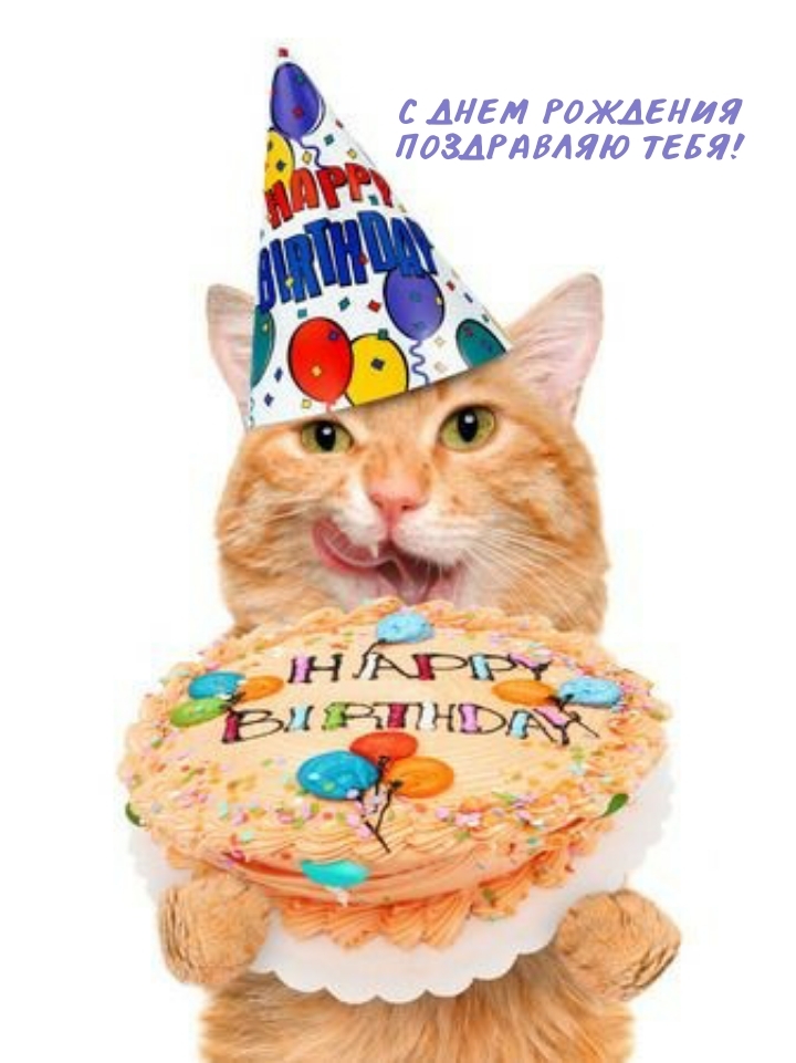 С днем рождения поздравляю тебя!