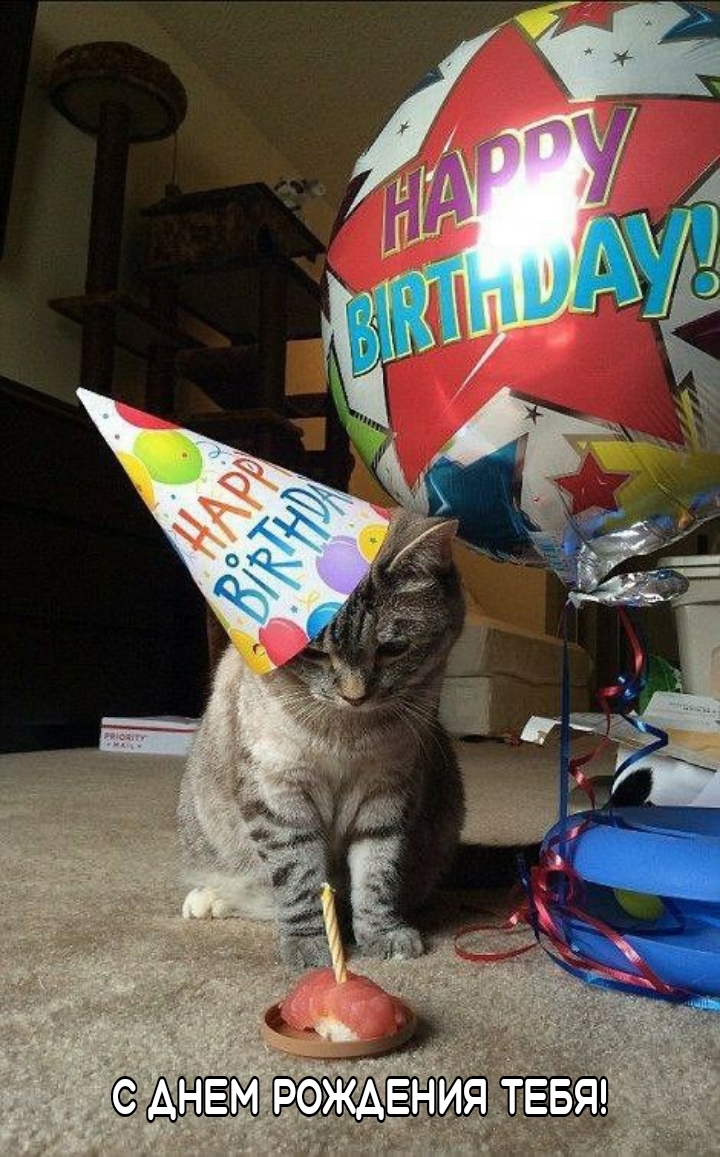 С днем рождения тебя!