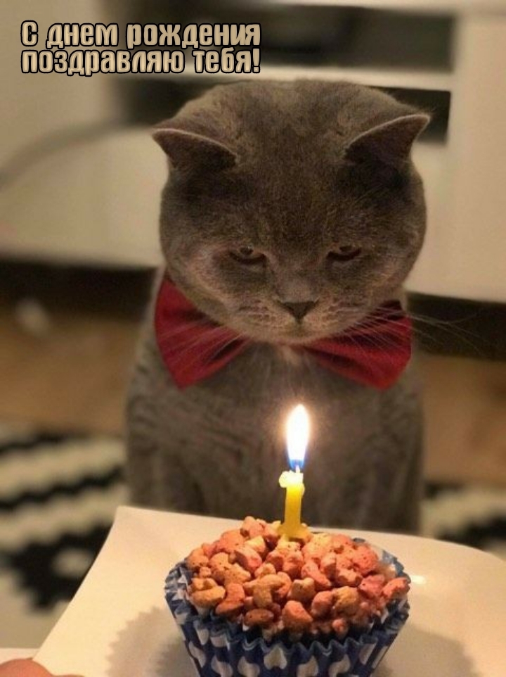 С днем рождения поздравляю тебя!