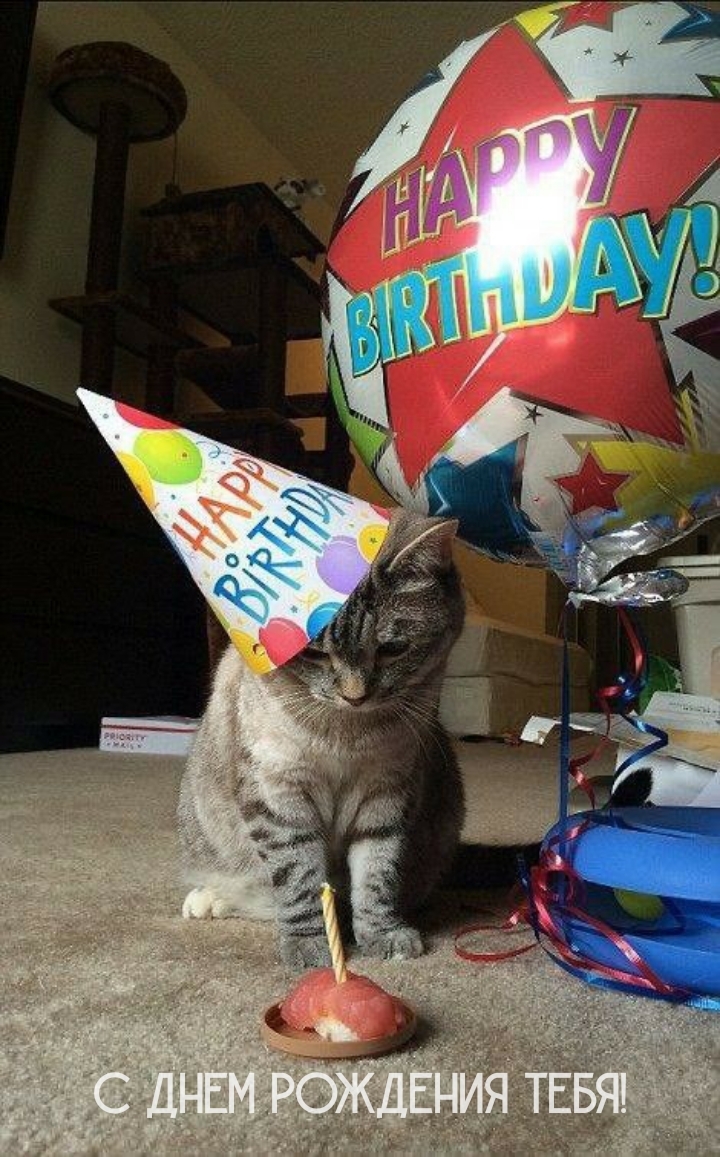 С днем рождения тебя!