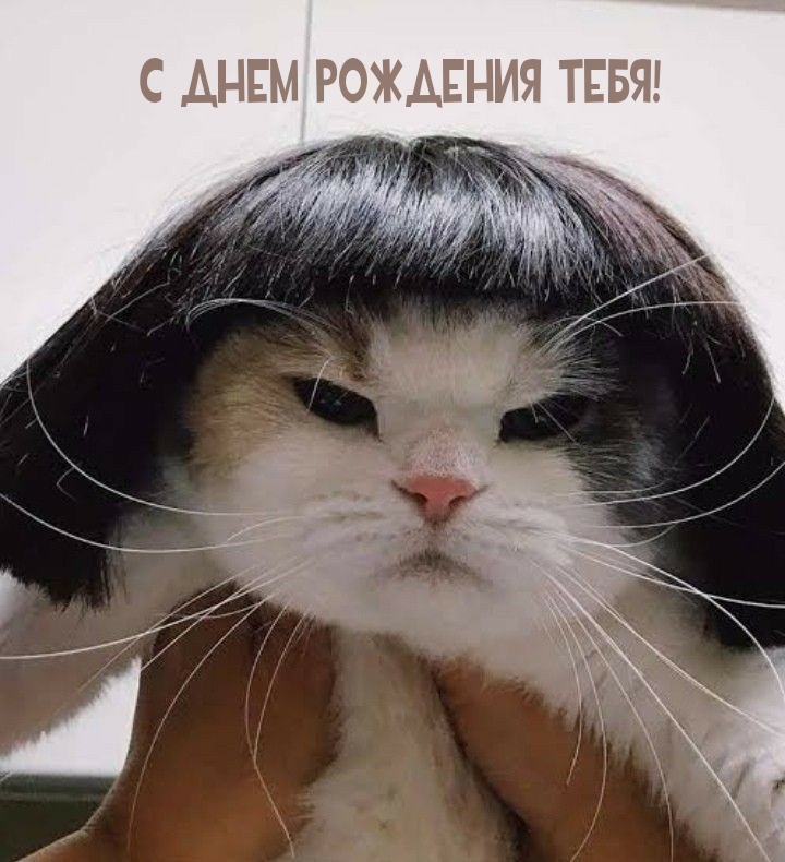 С днем рождения тебя!