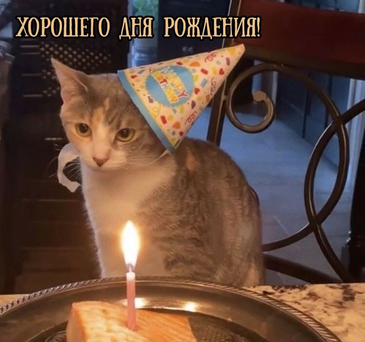 Хорошего дня рождения!