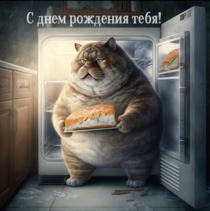 С днем рождения тебя!