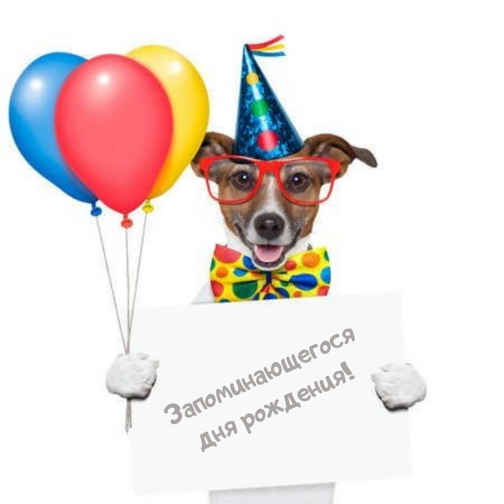 Запоминающегося дня рождения!