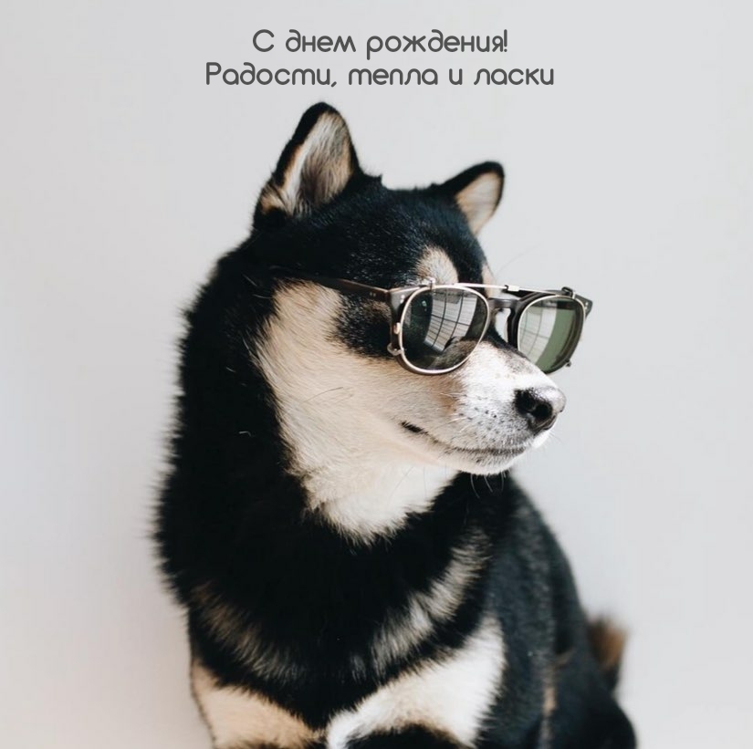 С днем рождения! Радости, тепла и ласки