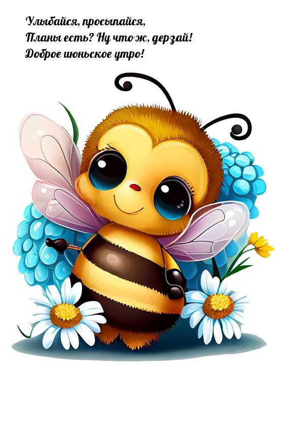 Планы есть? Ну что ж, дерзай! Доброе июньское утро!