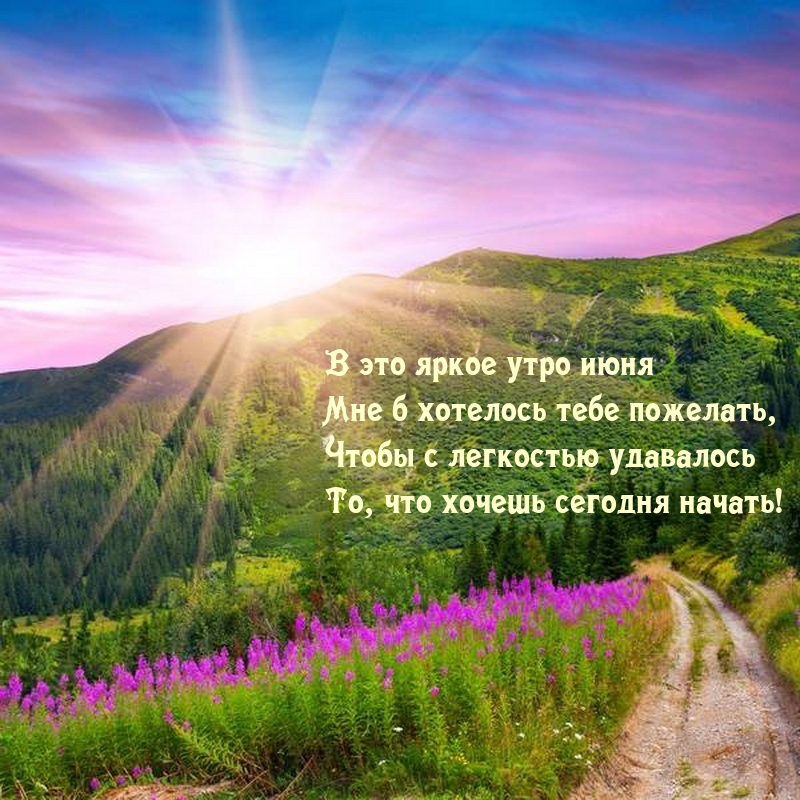 В это яркое утро июня чтобы с легкостью удавалось