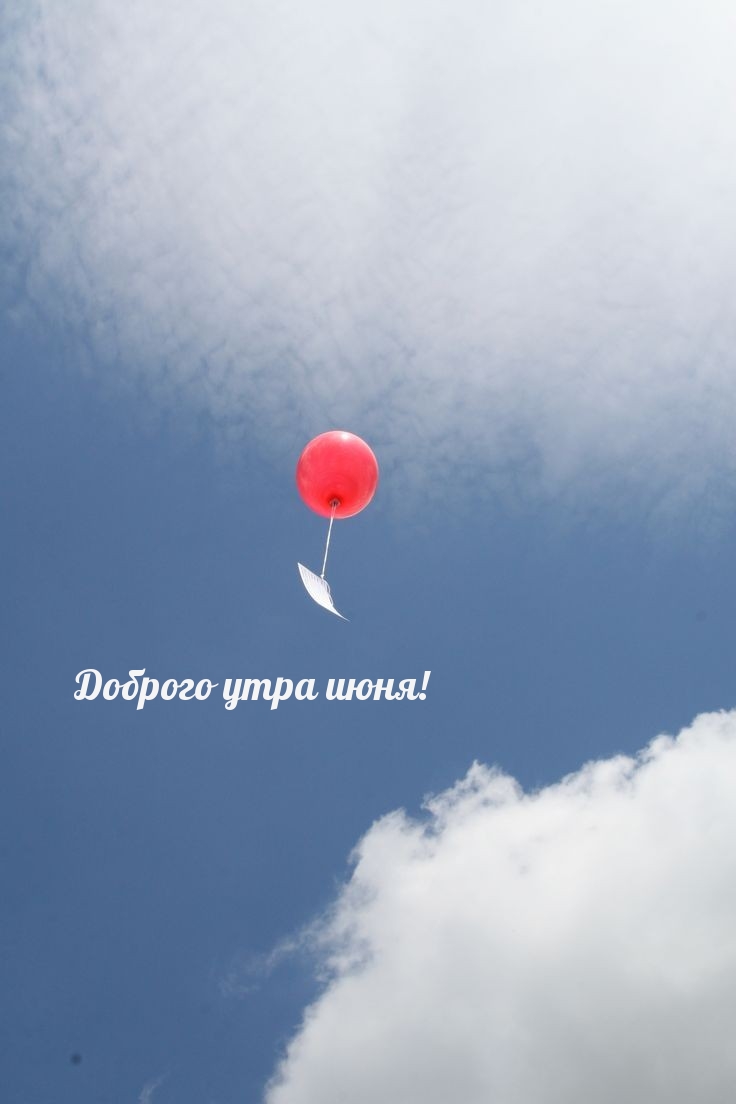 Доброго утра июня!