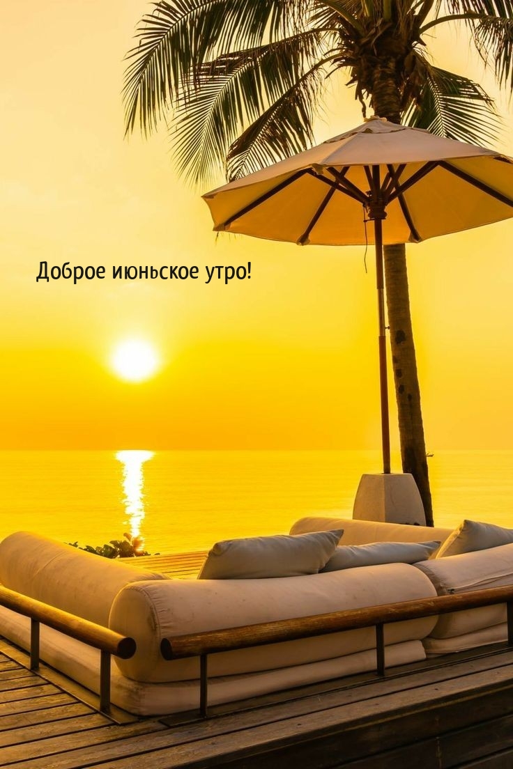 Доброе июньское утро!