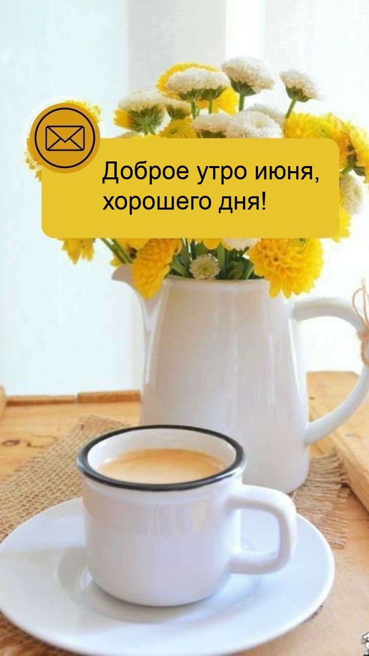 Доброе утро июня, хорошего дня!