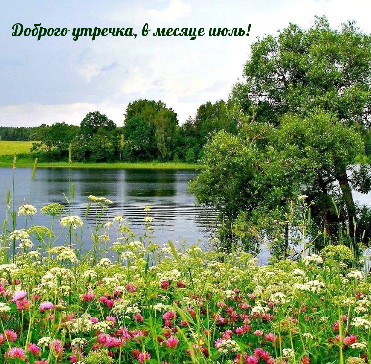 Доброго утречка, в месяце июль!