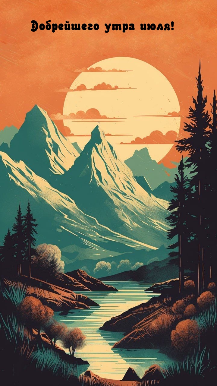 Добрейшего утра июля!