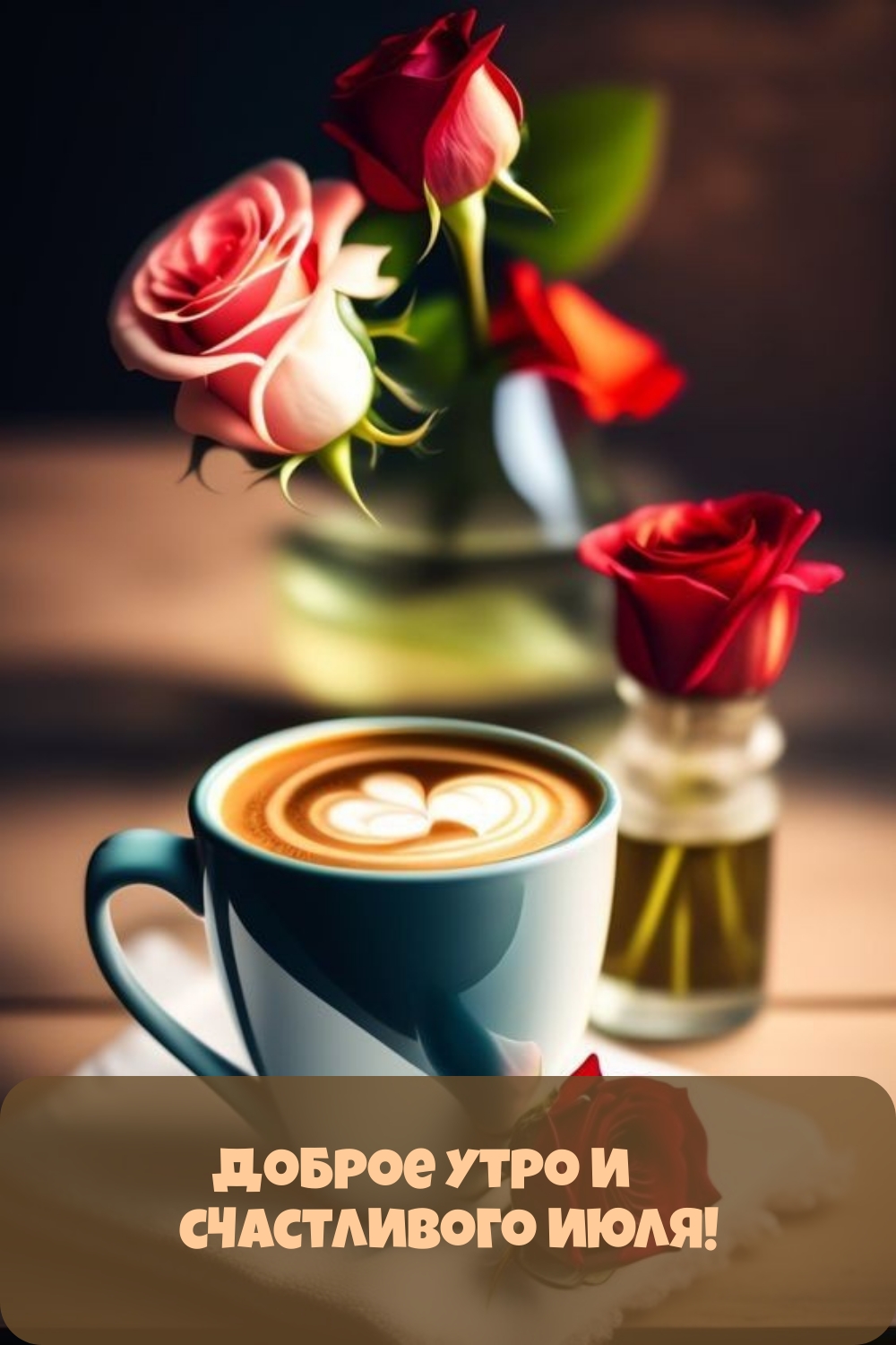 Доброе утро и счастливого июля!
