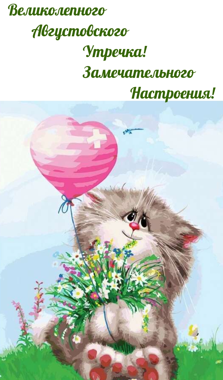 Великолепного Августовского Утречка! Замечательного Настроения!