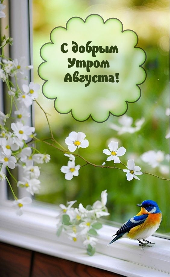 С добрым Утром Августа!