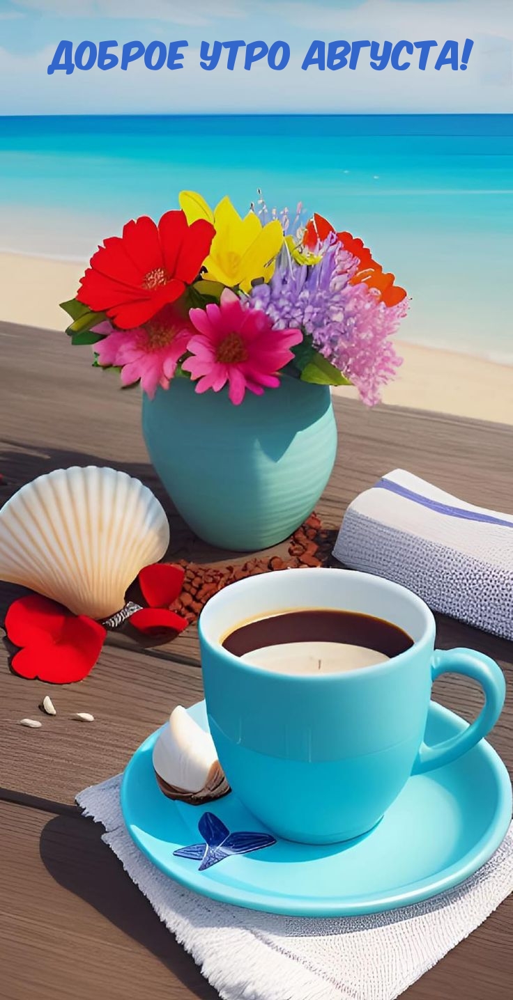 Доброе утро августа!