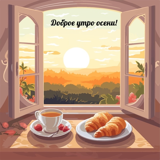 Доброе утро осени!