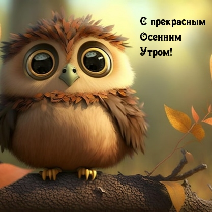 С прекрасным Осенним Утром!