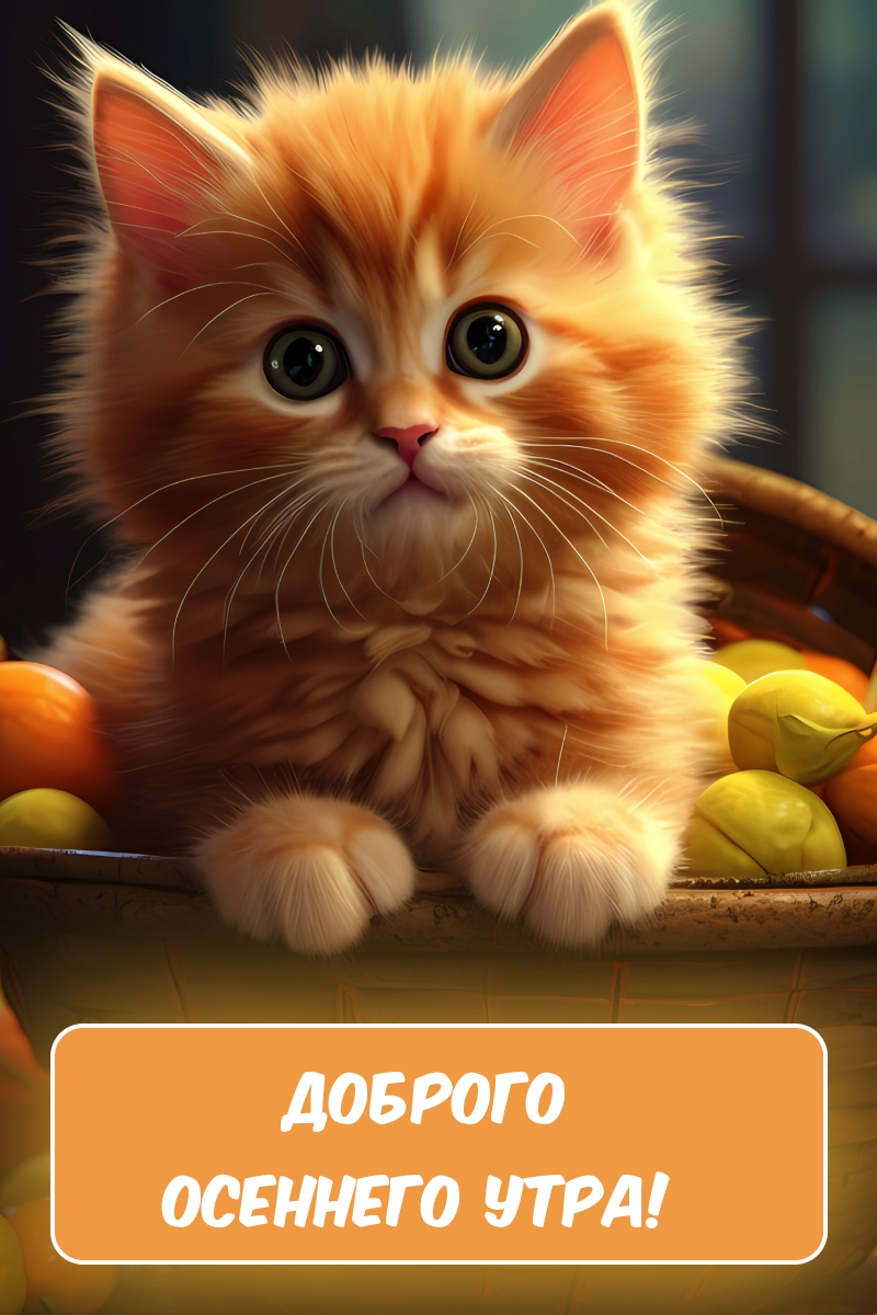 Доброго осеннего утра!