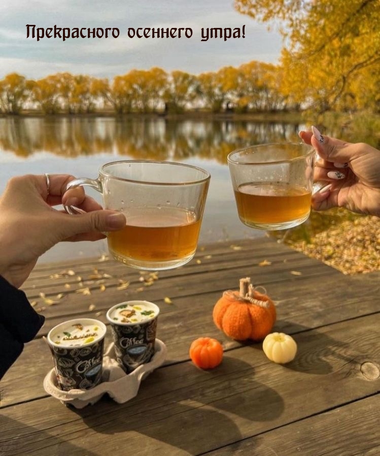 Прекрасного осеннего утра!