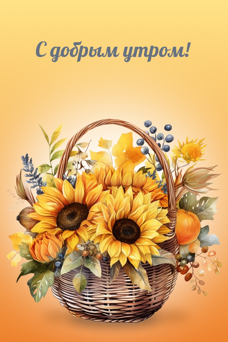 С добрым утром!