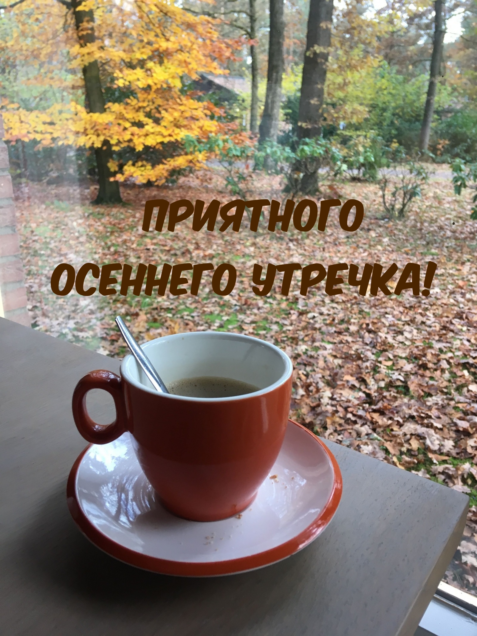 Приятного осеннего Утречка!