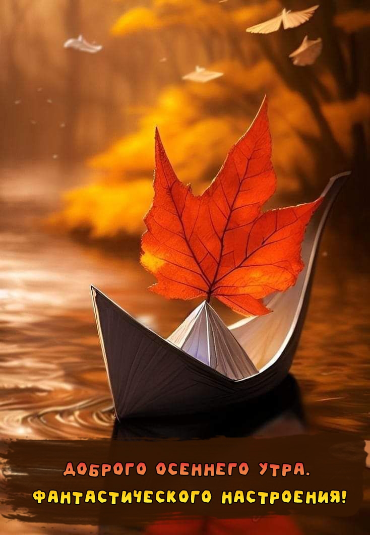 Доброго осеннего утра. Фантастического настроения!