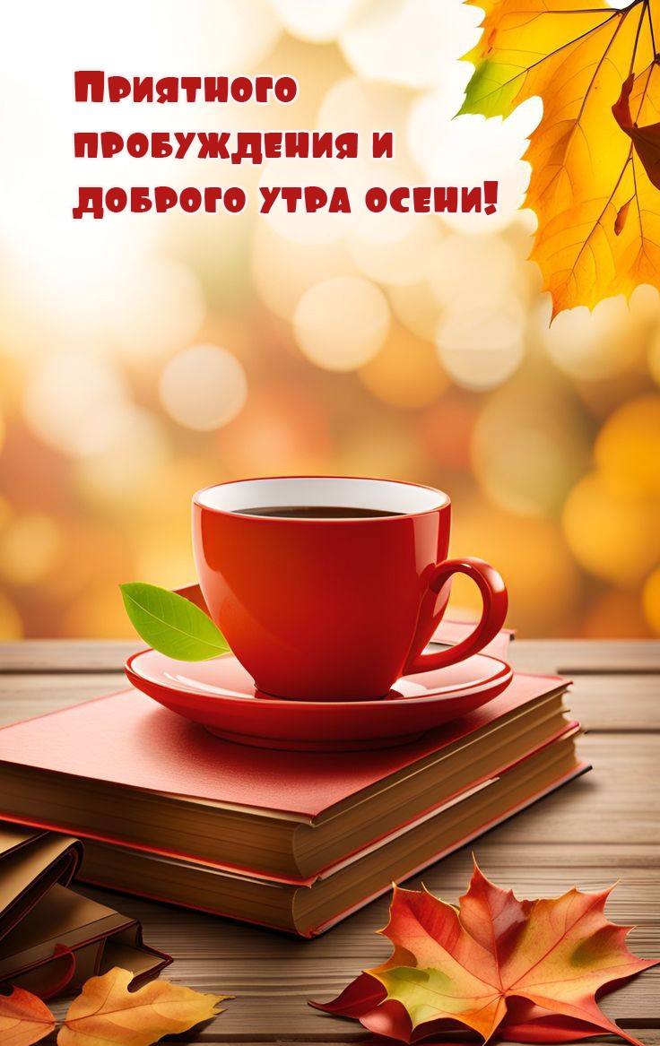 Приятного пробуждения и доброго утра осени!