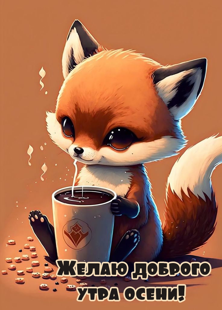 Желаю доброго утра осени!