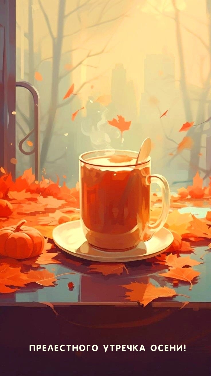 Прелестного утречка осени!