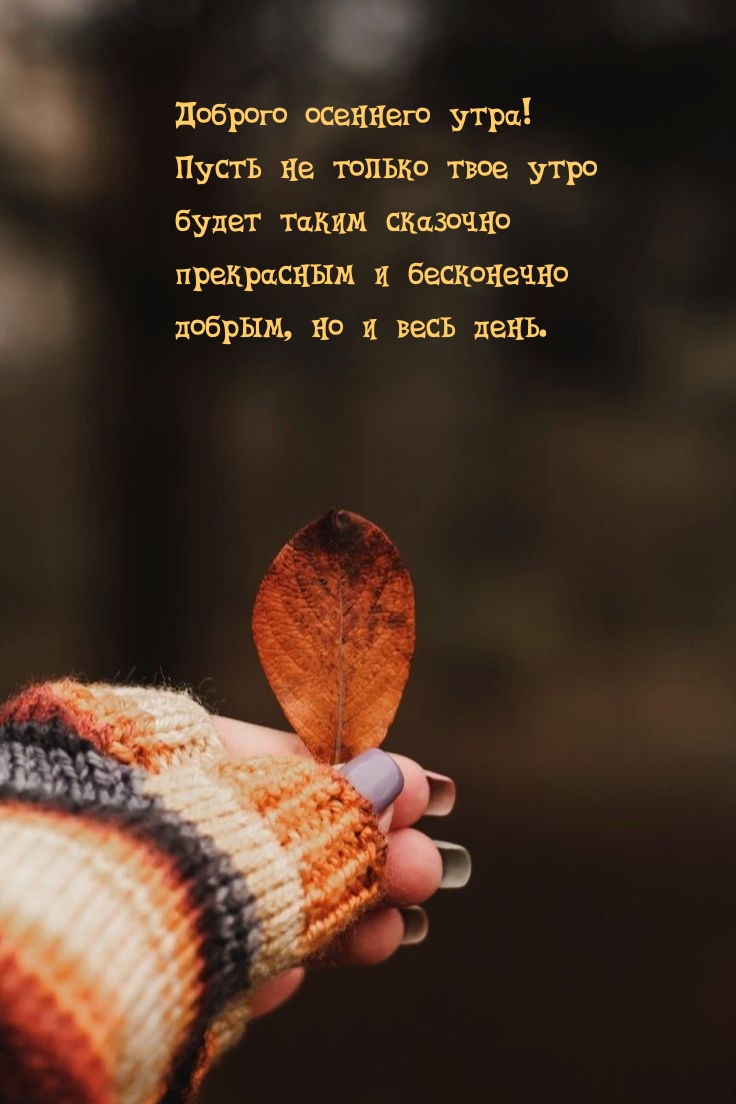 Пусть не только твое утро будет таким сказочно прекрасным