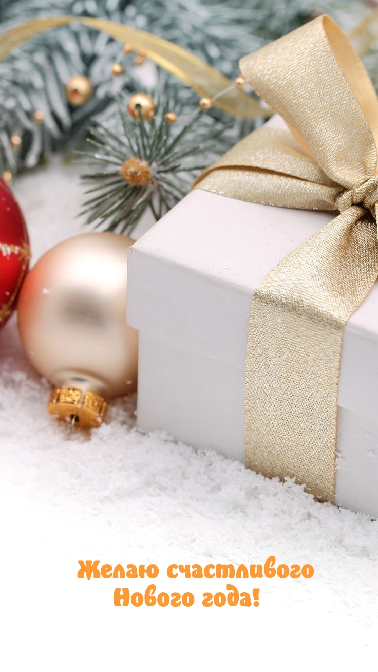 Желаю счастливого Нового года!