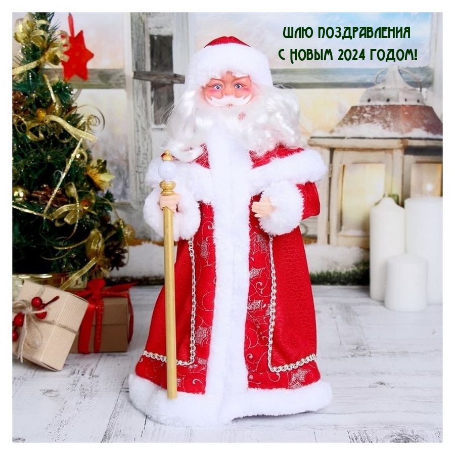 Шлю поздравления с Новым 2024 годом!