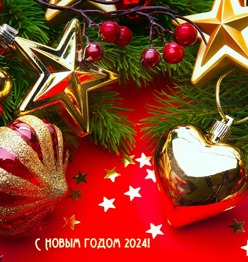 С Новым годом 2024!