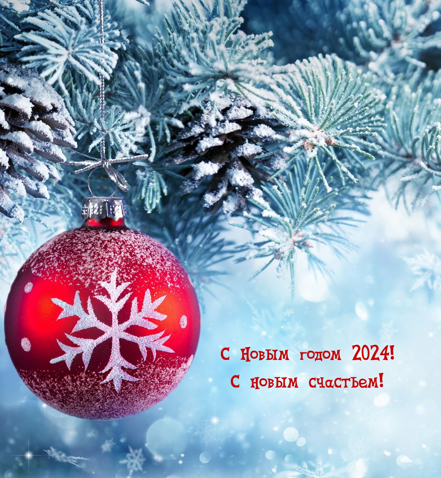 С Новым годом 2024! С новым счастьем! 