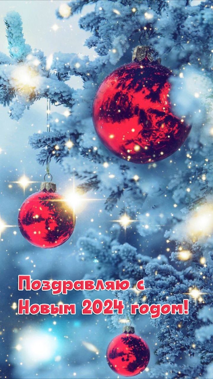 Поздравляю с Новым 2024 годом!