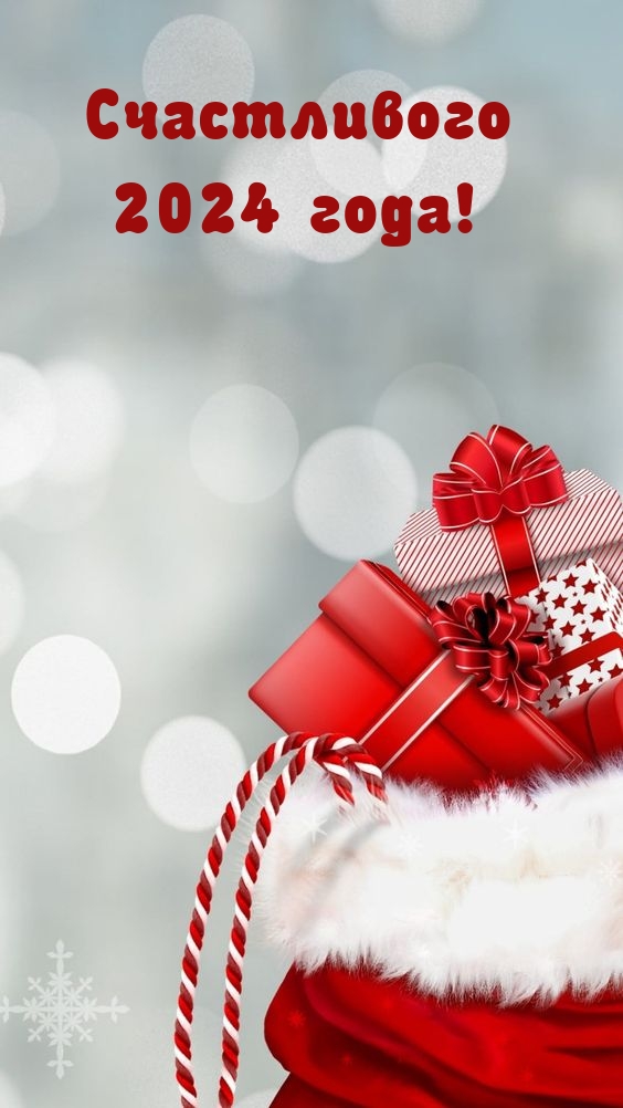 Счастливого 2024 года!