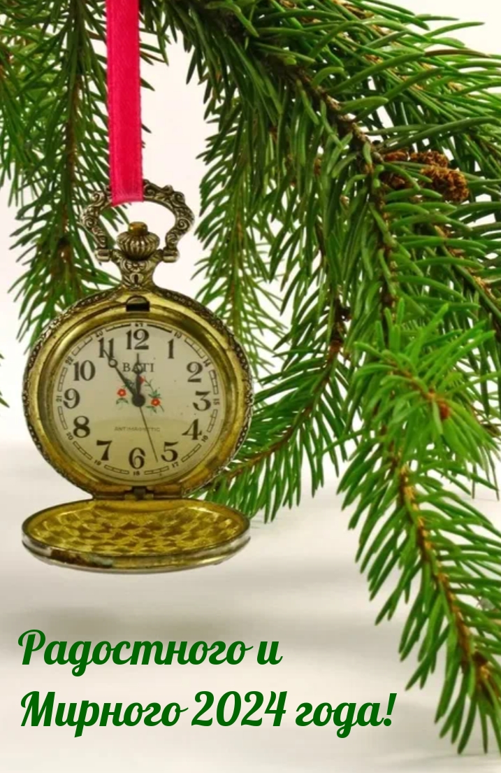 Радостного и Мирного 2024 года!
