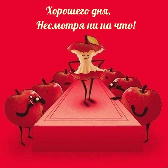 Хорошего дня, Несмотря ни на что!