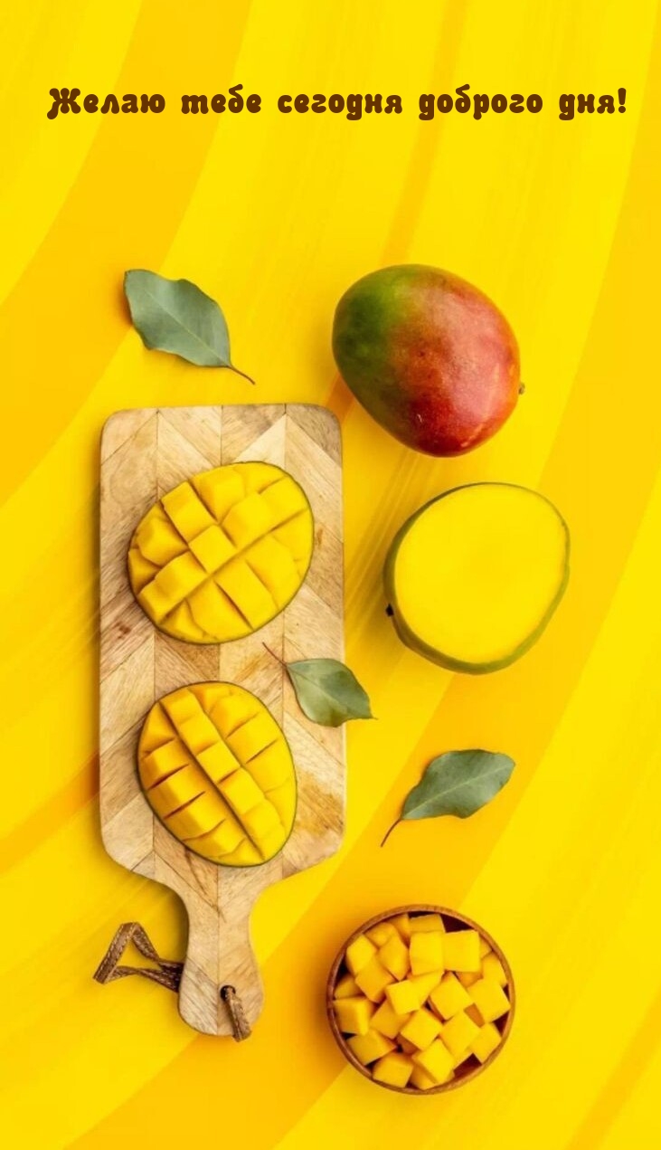 Желаю тебе сегодня доброго дня!